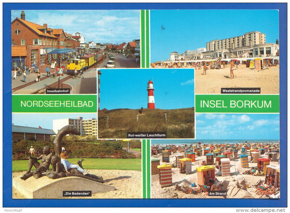 Deutschland; Borkum; Multibildkarte - Borkum