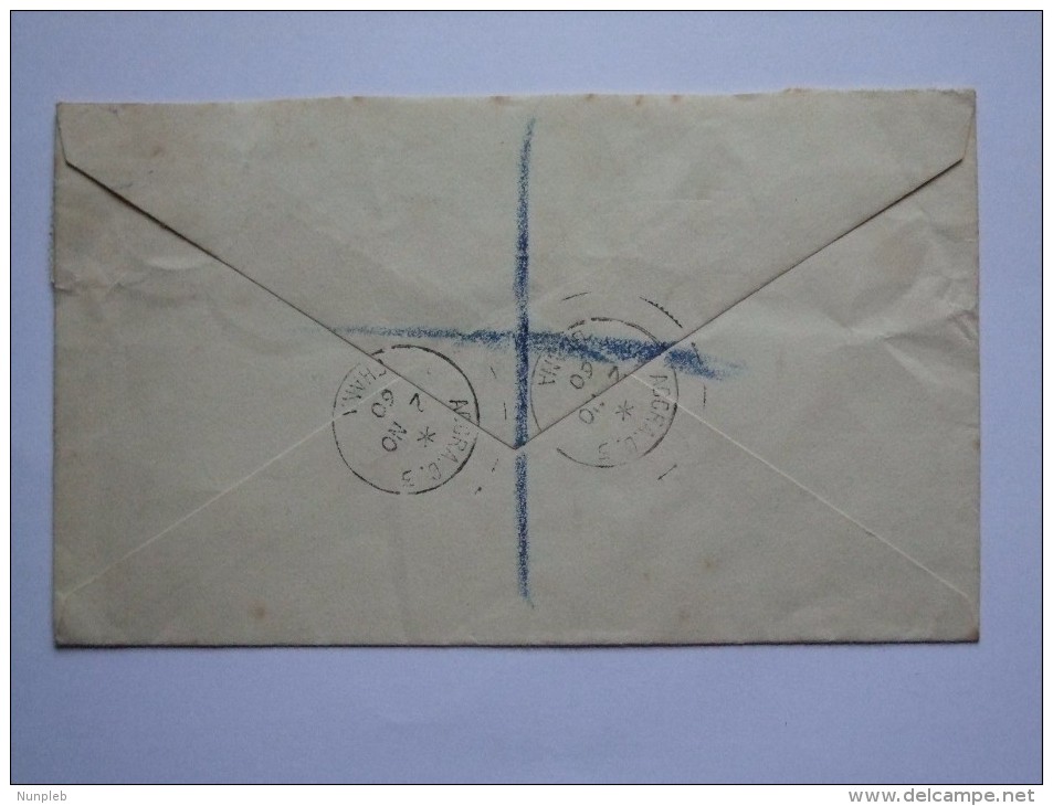 GHANA 1960 REGISTERED COVER ACCRA TO HOVE ENGLAND - Ghana (1957-...)