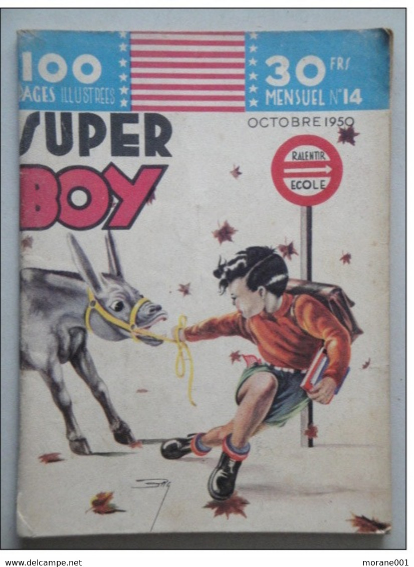 Super Boy N° 14 Imperia Petit Format     Bon état - Superboy