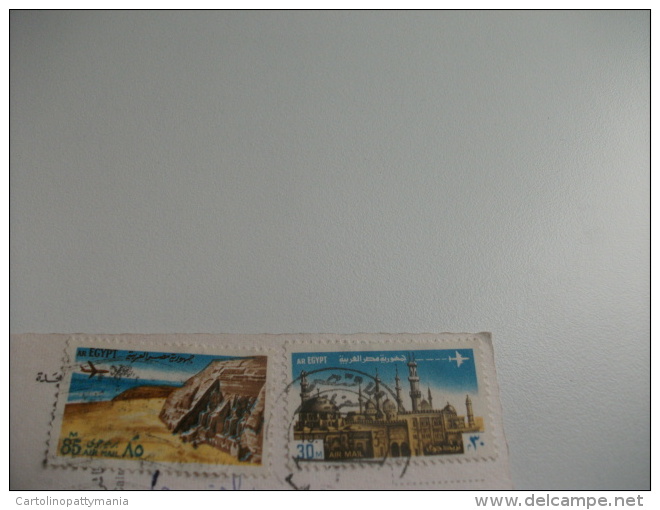 STORIA POSTALE FRANCOBOLLO COMMEMORATIVO Egypt Egitto The Great Sphinx Of Giza Sfinge - Sphinx