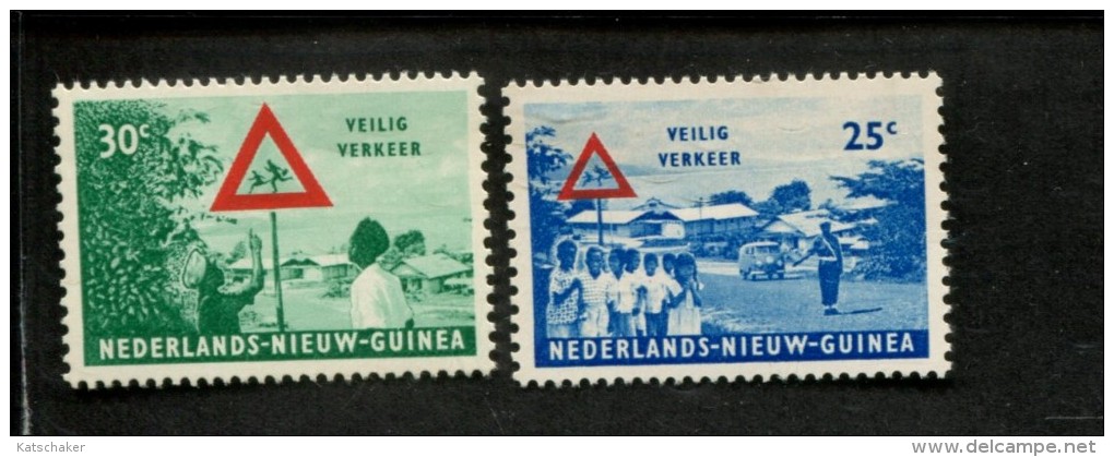 NEDERLANDS NIEUW GUINEA POSTFRIS MINT NEVER HINGED POSTFRISCH EINWANDFREI NVPH 73 74 - Nederlands Nieuw-Guinea