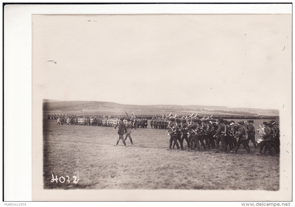 Foto 19 September 1925 KALL (Euskirchen Eifel) - Flaggenübergabe Jäger, Französisch Soldaten, Armée Du Rhin (A123, Ww1) - Euskirchen