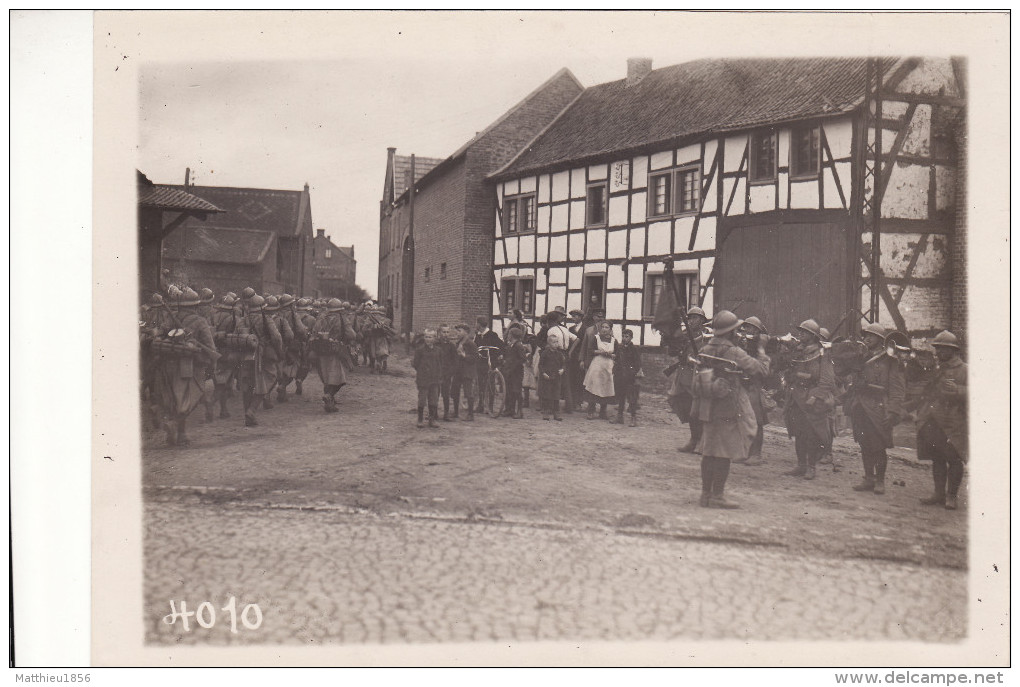 Foto September 1925 SINZENICH (Zülpich) - Eintrag Von Französisch-Jäger, Armée Du Rhin (A123, Ww1, Wk 1) - Zülpich