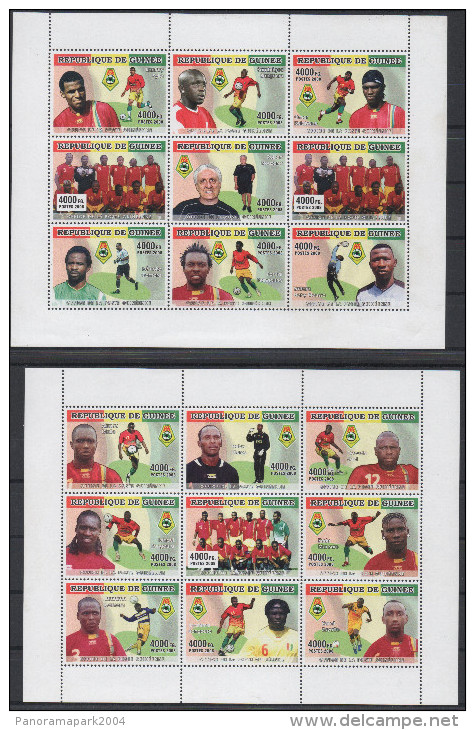 Guinée Guinea 2008 CAN Coupe D'Afrique Des Nations Football Soccer équipe National National Team Fußball Sport RARE !! - Africa Cup Of Nations