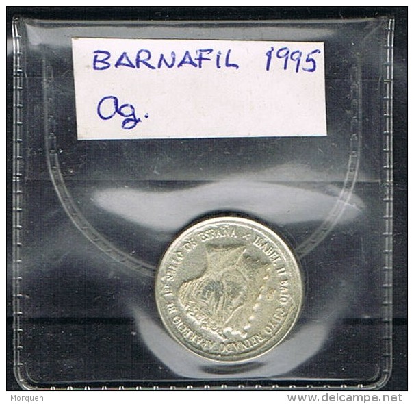 Medalla BARNAFIL 95.  Barcelona. Plata. Ag - Otros & Sin Clasificación