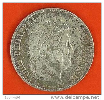 - 5 FRANCHI DEL 1833 - LOUIS PHILIPPE I° ROI DES FRANCAIS - ARGENTO - - 5 Francs