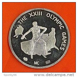 THE XXIII OLYMPIC GAMES - LOS ANGELES 1984 - ARGENTO - FONDO SPECCHIO - - Other - America