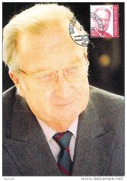 BELGIQUE CARTE MAXIMUM   NUM.YVERT  3045  ALBERT 1er - 2001-2010