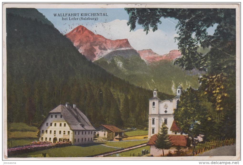 AK - Lofer - Wallfahrt Kirchental - 1931 - Lofer