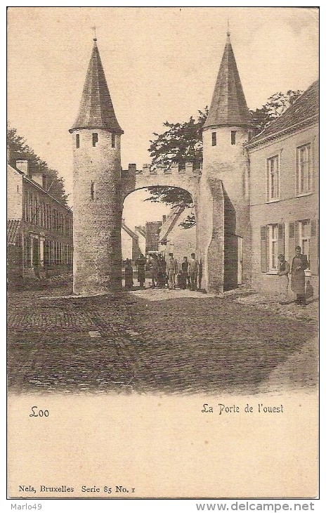 PK. LOO - LA PORTE DE L'OUEST - Lo-Reninge