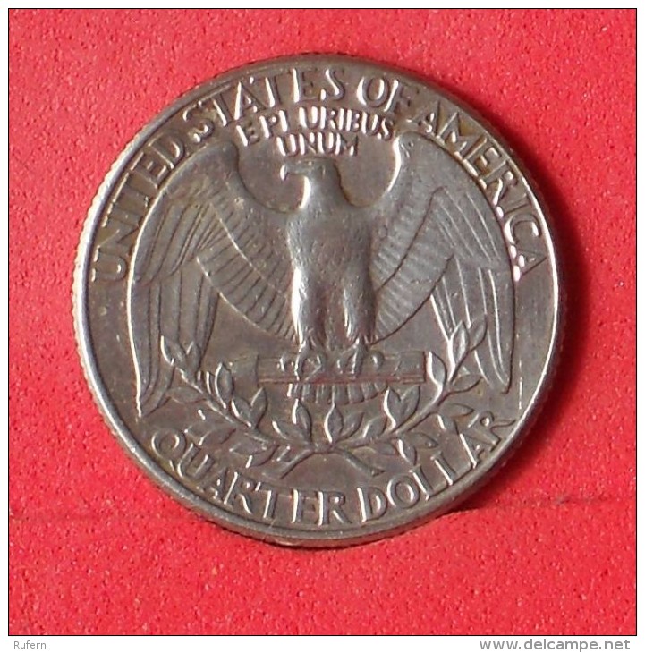 USA  1/4  DOLLAR  1991 D   KM# A164a  -    (Nº12870) - 1932-1998: Washington