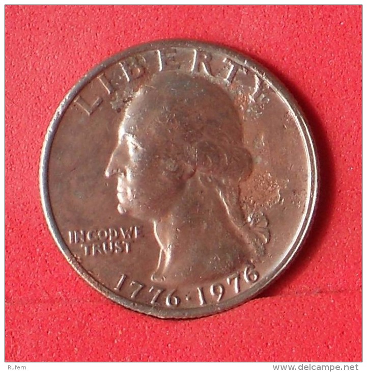 USA  1/4  DOLLAR  1976   KM# 204  -    (Nº12871) - 1932-1998: Washington