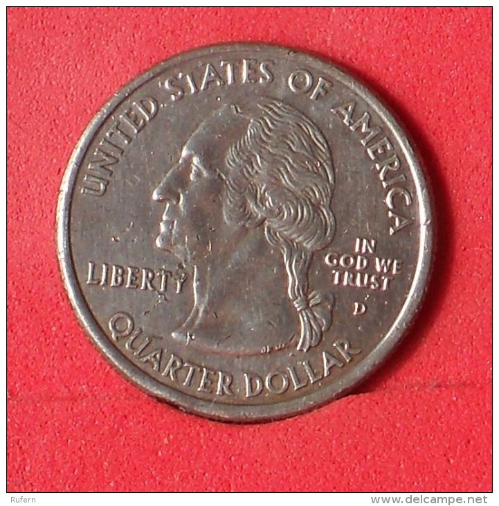 USA  1/4  DOLLAR  2001 D   KM# 320  -    (Nº12872) - 1999-2009: State Quarters
