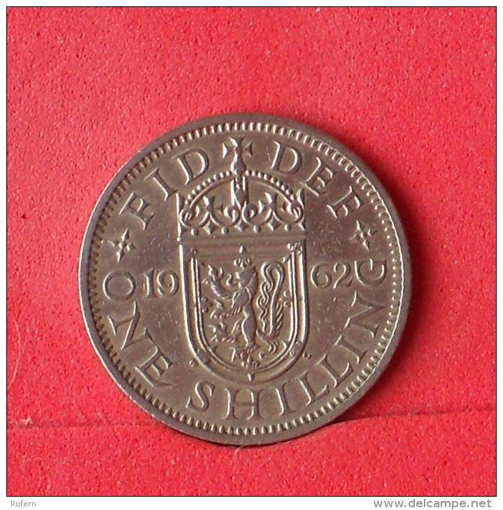 GREAT BRITAIN  1  SHILLINGS  1962   KM# 905  -    (Nº12884) - I. 1 Shilling