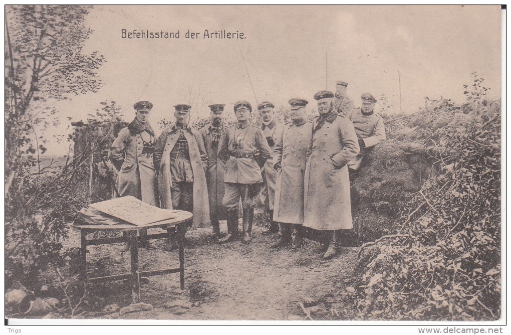 (1914-1918) - Befehlsstand Der Artillerie - Guerra 1914-18