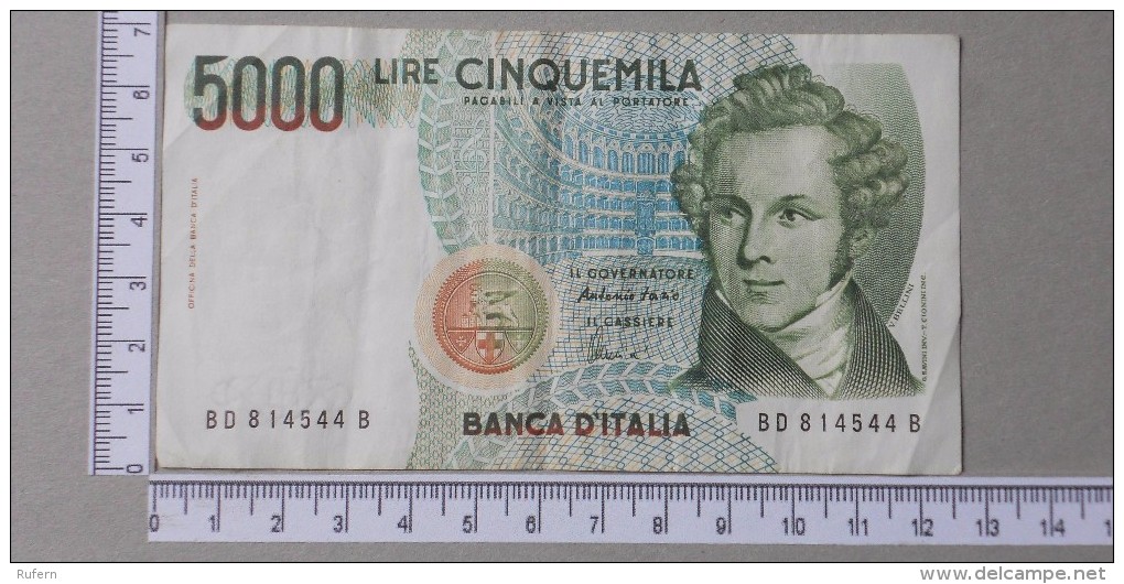 ITALY  5000  LIRE  1985     -    (Nº12924) - 5000 Lire