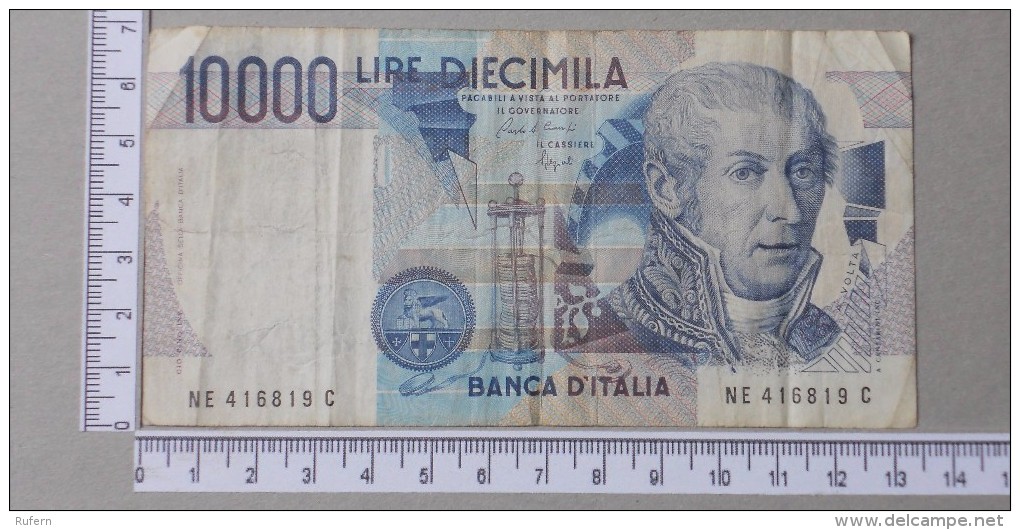 ITALY  10000  LIRE  1984     -    (Nº12925) - 10.000 Lire