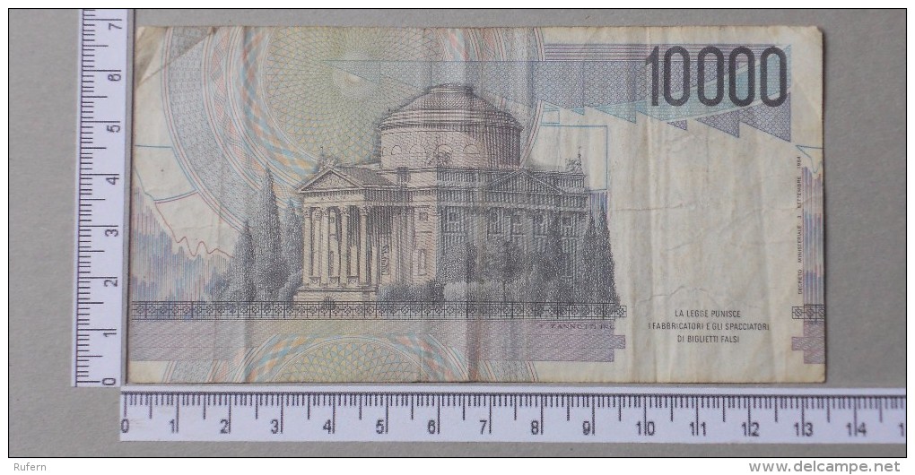 ITALY  10000  LIRE  1984     -    (Nº12925) - 10.000 Lire