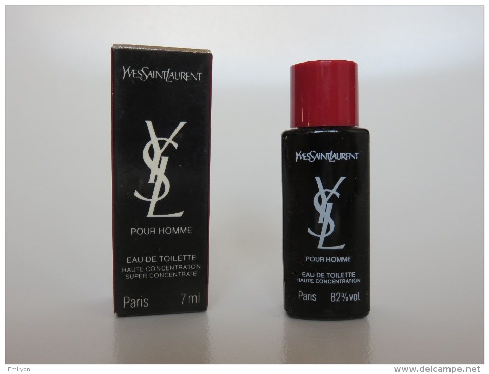 YSL Pour Homme - Yves Saint Laurent - Miniatures Hommes (avec Boite)