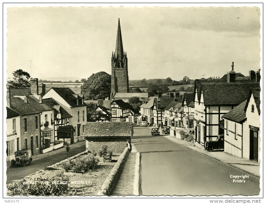 WEOBLEY : THE VILLAGE - Herefordshire