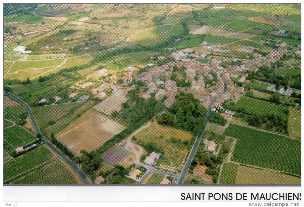 SAINT PONS DE MAUCHIENS    VUE GENERALE    DEPT 34 HERAULT - Saint-Pons-de-Mauchiens