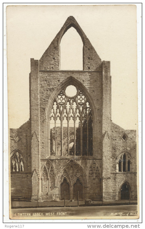 Tintern Abbey, West Front - Monmouthshire