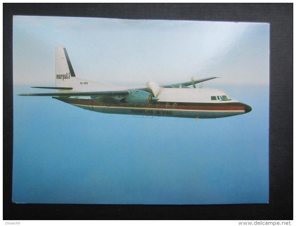 CP AVIATION (M1531) MERPATI Nusantara Airlines (2 Vues) Fokker F27 - 1946-....: Moderne