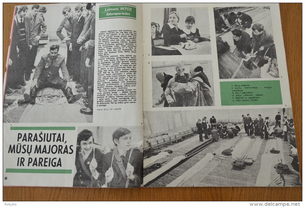 Litauen Lithuania Magazine Student 1977 Nr.2 - Magazines