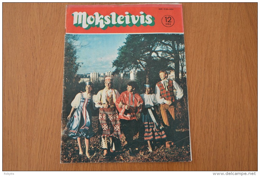 Litauen Lithuania Magazine Student 1982 Nr.12 - Revues & Journaux