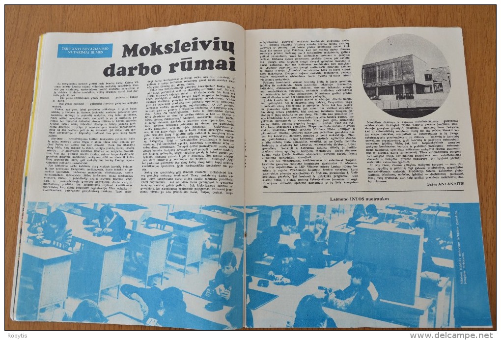 Litauen Lithuania Magazine Student 1982 nr.12