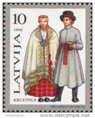 Latvia 1998 Mih. 479 Traditional Costumes MNH ** - Lettland