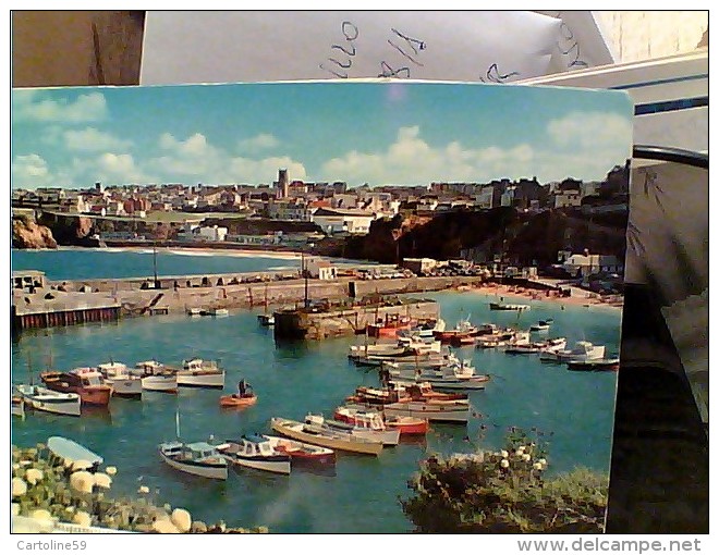 ENGLAND GRAN BRETAGNA NEWQUAY FROM ABOVE HARBOUR N1975  FB7155 - Newquay