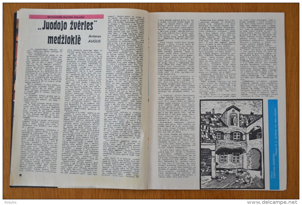 Litauen Lithuania Magazine Student 1984 Nr.11 - Zeitungen & Zeitschriften