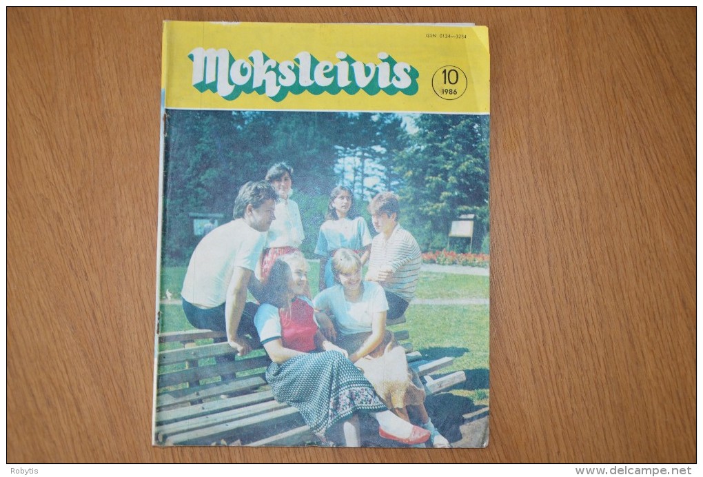 Litauen Lithuania Magazine Student 1986 Nr.10 - Zeitungen & Zeitschriften