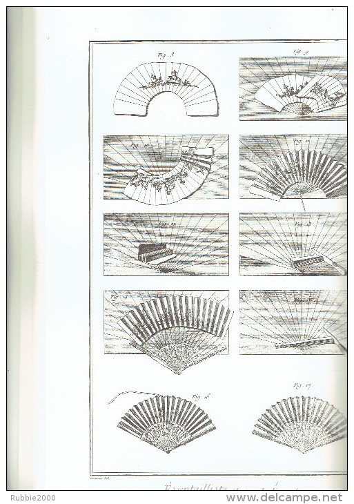 ART DE L HABILLEMENT VERS 1750 BOUTON PASSEMENTERIE BRODERIE CHAPEAU COUTURIERE DENTELLE EVENTAIL PERRUQUE BARBIER PLUME - Littérature