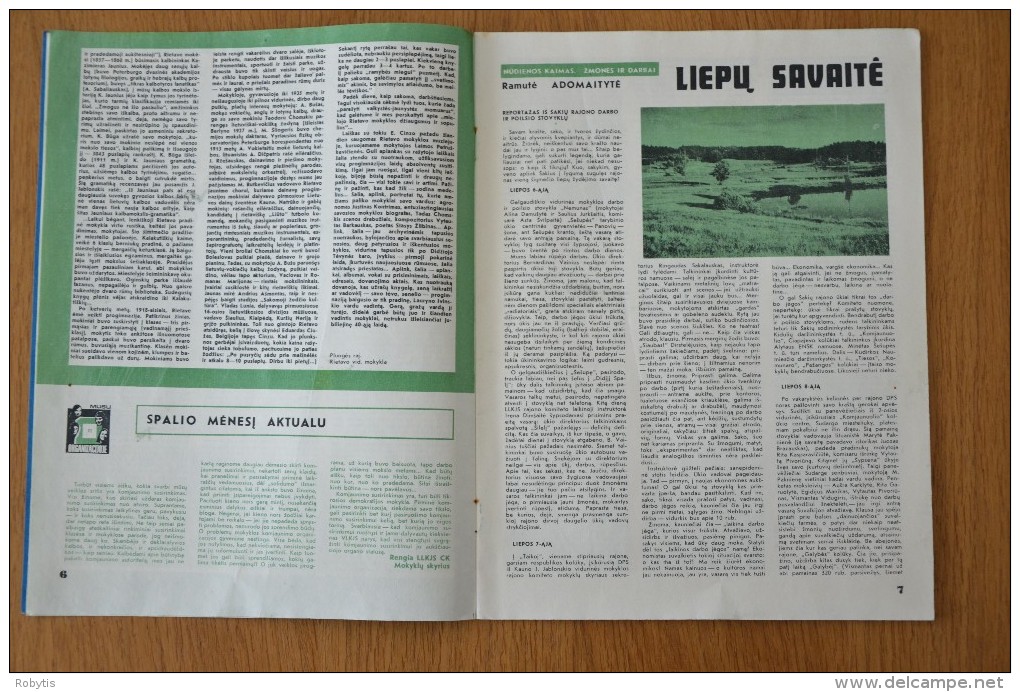 Litauen Lithuania Magazine Student 1987 Nr.9 - Zeitungen & Zeitschriften