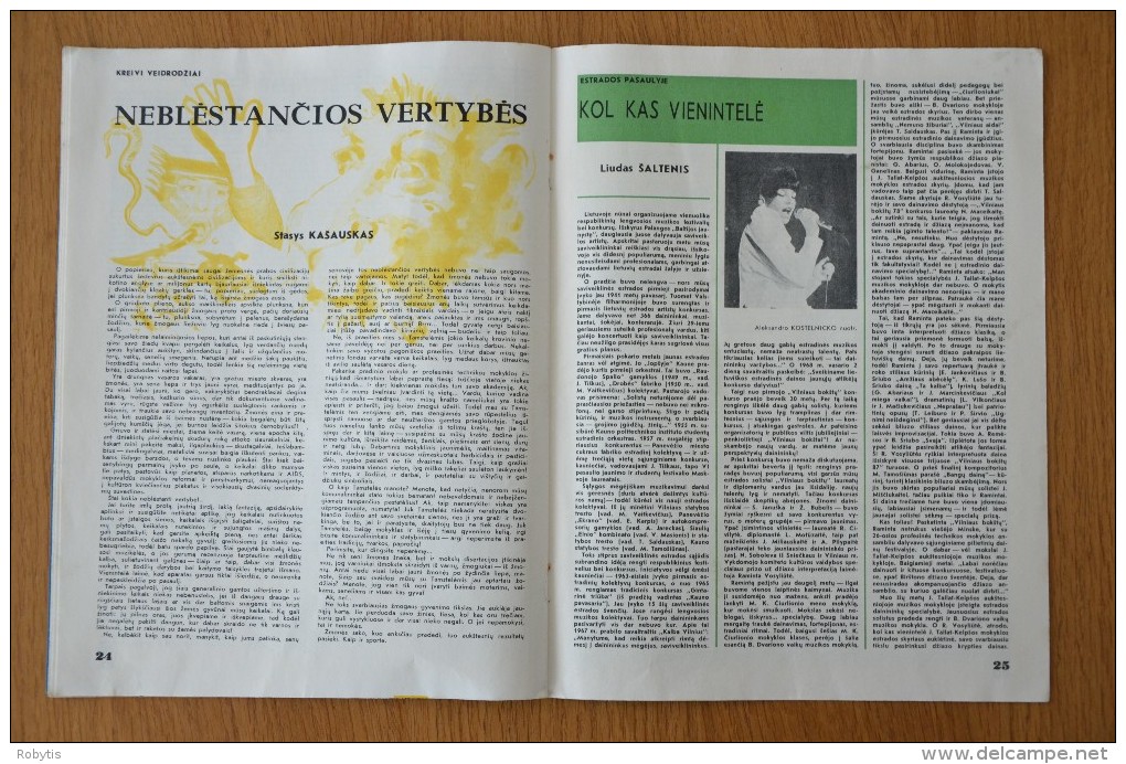 Litauen Lithuania Magazine Student 1987 nr.9