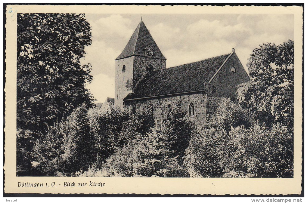 D-27801 Dötlingen (Oldb) - Blick Zur Kirche - Church - Oldenburg