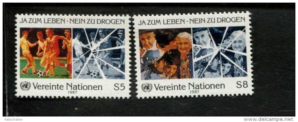 342250959 UNO WENEN -  POSTFRIS MINT NEVER HINGED POSTFRISCH EINWANDFREI YVERT 71 72 - Other & Unclassified