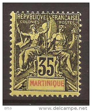 MARTINIQUE - N° 48 - NEUF X MVLH - Unused Stamps