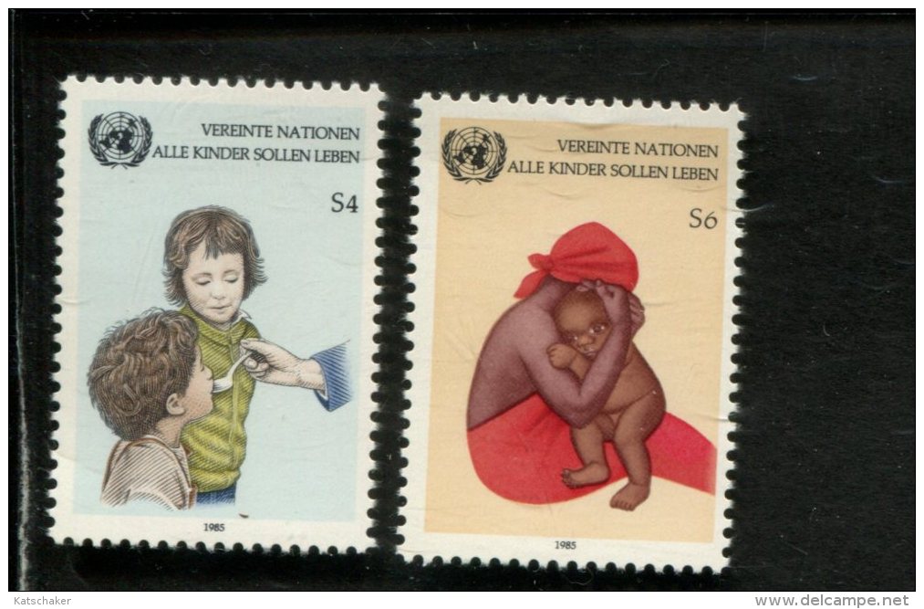 3422517278 UNO WENEN -  POSTFRIS MINT NEVER HINGED POSTFRISCH EINWANDFREI YVERT 53 54 - Other & Unclassified