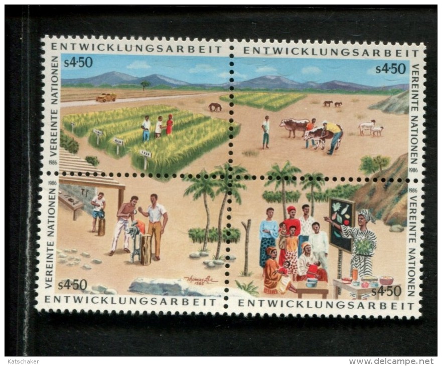 342252529 UNO WENEN -  POSTFRIS MINT NEVER HINGED POSTFRISCH EINWANDFREI YVERT 56 57 58 59, In Blok - Other & Unclassified