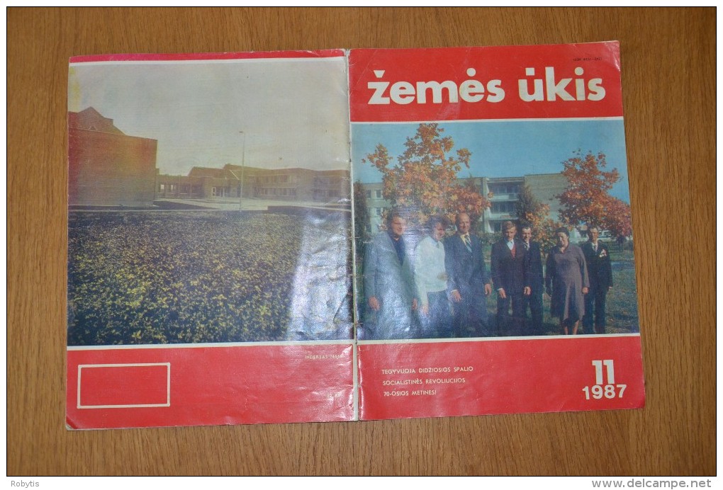 Litauen Lithuania Magazine  Farming 1987 Nr. 11 - Zeitungen & Zeitschriften