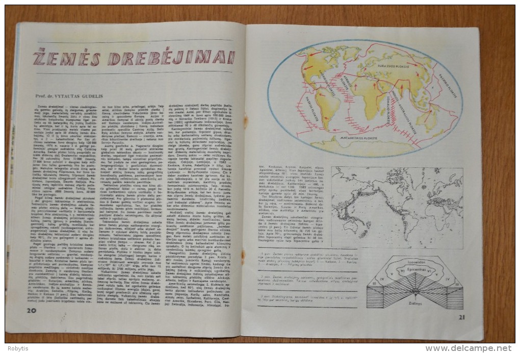 Litauen Lithuania Magazine Science and Life 1977 nr.10