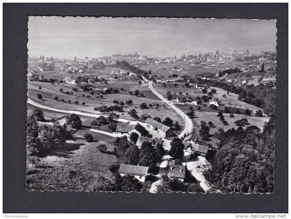 Suisse VD - En Avion Au-dessus De La Croix Sur Lutry ( Vue Aerienne PERROCHET) - Lutry