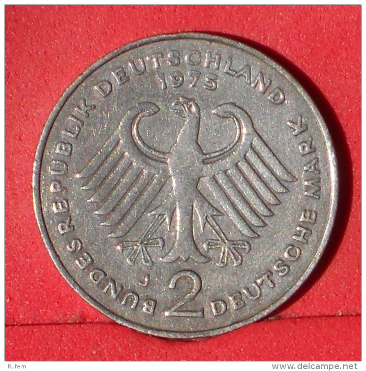 GERMANY FEDERAL REPUBLIK  2  MARK  1973 J   KM# 124  -    (Nº12944) - 2 Mark