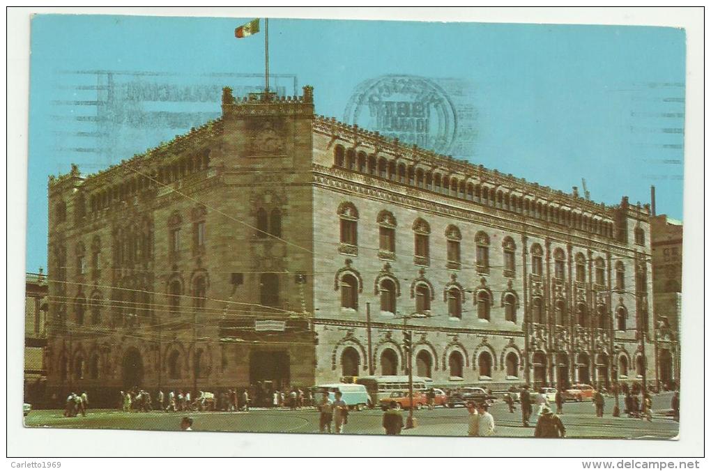 MESSICO EDIFICIOS DE CORREOS  VIAGGIATA F.P. - Mexiko