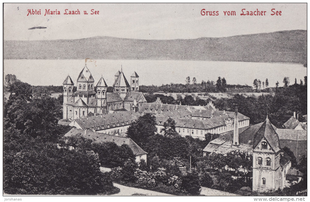 Andernach - Abtei Maria Laach U. See -  Gruss Vom Laacher See - Jos Hoss - Andernach
