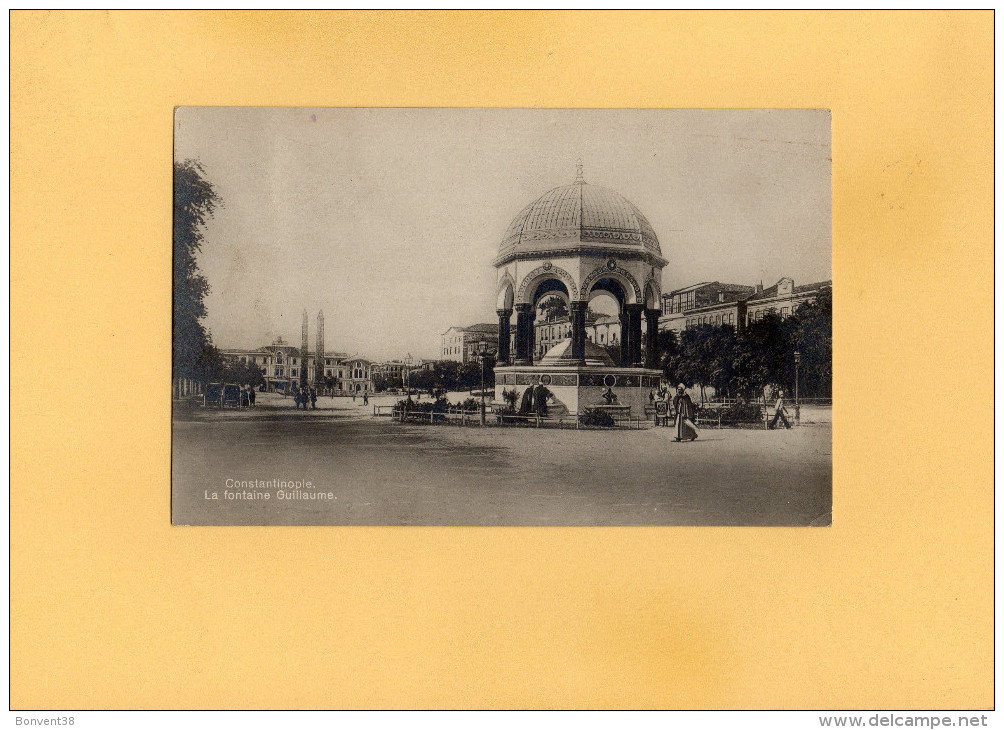 B0811 - Constantinople - La Fontaine Guillaume - Turquie