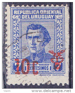 URUGUAY - 1965- Nr(s). Mi 1024 -L2 -   Ge.ARTIGAS - Gebruikt/Used  -- ° - Uruguay